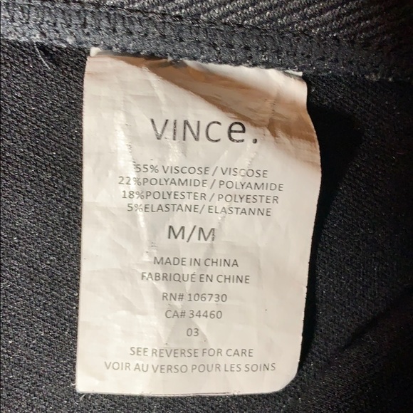 Vince Twill Legging-Charcoal Grey - Picture 5 of 5
